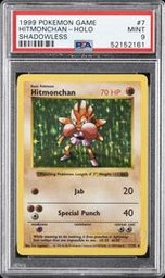 Hitmonchan-Holo Pokemon (Trading Cards) (PSA)