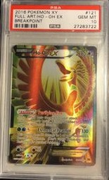 Ho-Oh Pokemon (Trading Cards) (PSA) (Full Art)