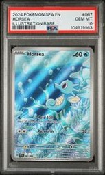 Horsea Pokemon (Trading Cards) (PSA) (Illustration Rare)