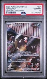 Houndour Pokemon (Trading Cards) (PSA) (Illustration Rare)