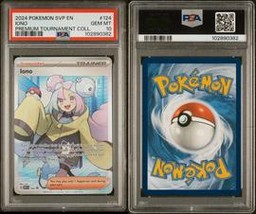 Iono Pokemon (Trading Cards) (PSA)