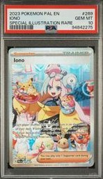 Iono Pokemon (Trading Cards) (PSA) (Illustration Rare)