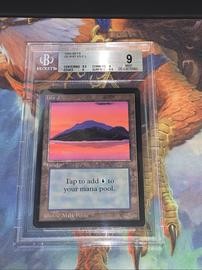 Island Magic The Gathering (Trading Cards) (BGS)
