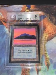 Island Magic The Gathering (Trading Cards) (BGS)