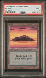Island Magic The Gathering (Trading Cards) (PSA)