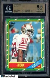 Jerry Rice Rookie Card