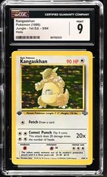 Kangaskhan Pokemon (Trading Cards) (CGC) (Holo)