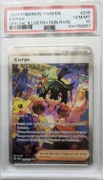 Kieran Pokemon (Trading Cards) (PSA) (Illustration Rare)