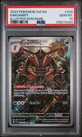 Kingambit Pokemon (Trading Cards) (PSA) (Illustration Rare)