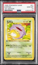 Koffing Pokemon (Trading Cards) (PSA)