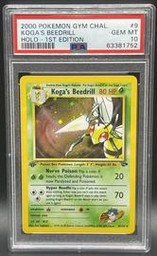 Kogas Pokemon (Trading Cards) (PSA) (Holo)