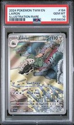 Lairon Pokemon (Trading Cards) (PSA) (Illustration Rare)