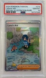 Lanas Pokemon (Trading Cards) (PSA) (Illustration Rare)