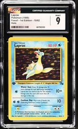 Lapras Pokemon (Trading Cards) (CGC) (Holo)