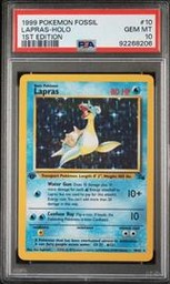 Lapras Pokemon (Trading Cards) (PSA) (Holo)