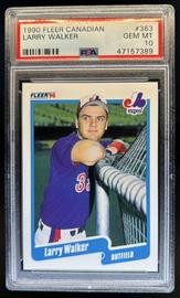 Larry Rookie Cards (PSA)