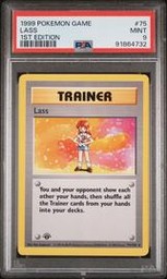 Lass Pokemon (Trading Cards) (PSA)