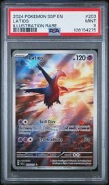 Latios #203 Surging Sparks Illustration Rare PSA 9