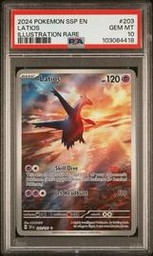 Latios Pokemon (Trading Cards) (PSA) (Illustration Rare)
