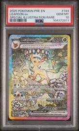 Leafeon Pokemon (Trading Cards) (PSA) (Illustration Rare)