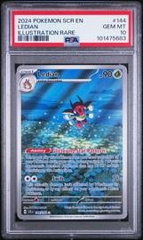 Ledian Pokemon (Trading Cards) (PSA) (Illustration Rare)
