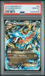 M Charizard EX Pokemon (Trading Cards) (PSA)