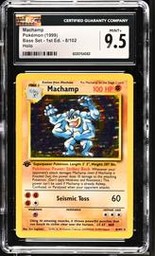 Machamp Pokemon (Trading Cards) (CGC) (Holo)