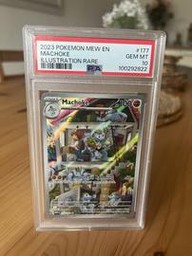 Machoke Pokemon (Trading Cards) (PSA) (Illustration Rare)