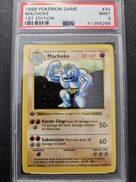 Machoke Pokemon (Trading Cards) (PSA)