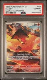 Magby Pokemon (Trading Cards) (PSA) (Illustration Rare)