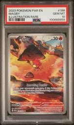 Magby Pokemon (Trading Cards) (PSA) (Illustration Rare)