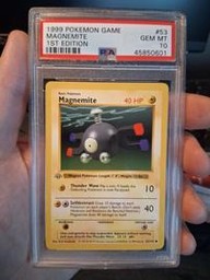Magnemite Pokemon (Trading Cards) (PSA)