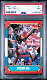 Manute Rookie Cards (PSA)