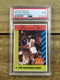 Mcdonalds Michael Jordan (PSA)