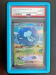 Mew ex #232 Paldean Fates Special Illustration Rare PSA 10