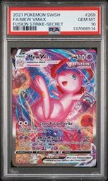 Mew VMAX Pokemon (Trading Cards) (PSA) (Full Art)