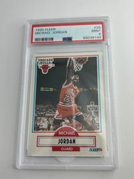 Michael Jordan #26 (1990 Fleer, PSA 9)