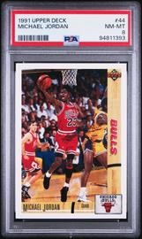 Michael Jordan #44 (1991 Upper Deck, PSA 8)