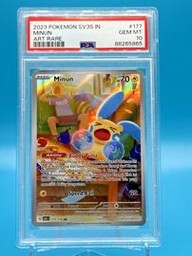 Minun Pokemon (Trading Cards) (PSA)