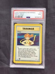 Misty Pokemon (Trading Cards) (PSA) (Holo)