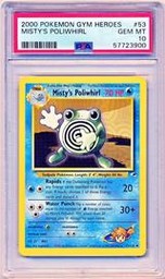 Mistys Pokemon (Trading Cards) (PSA)