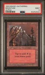 Mountain Magic The Gathering (Trading Cards) (PSA)