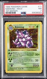 Nidoking-Holo Pokemon (Trading Cards) (PSA)