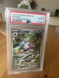 Nidoking Pokemon (Trading Cards) (PSA) (Illustration Rare)