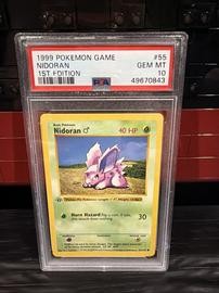 Nidoran Pokemon (Trading Cards) (PSA)