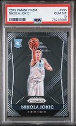 Nikola Rookie Cards (PSA)