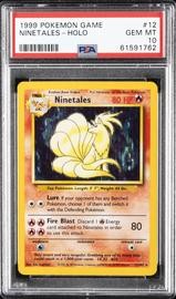 Ninetales-Holo Pokemon (Trading Cards) (PSA)