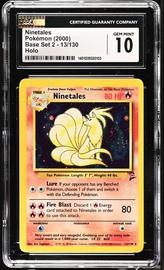 Ninetales Pokemon (Trading Cards) (CGC) (Holo)