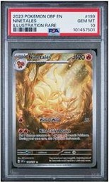 Ninetales Pokemon (Trading Cards) (PSA) (Illustration Rare)