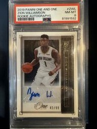 One Zion Williamson (PSA)